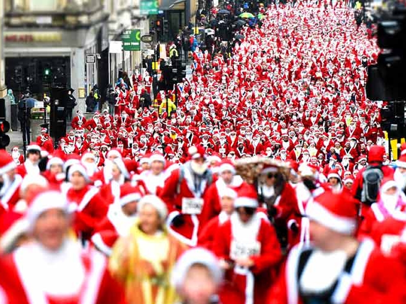 The Glasgow Santa Dash