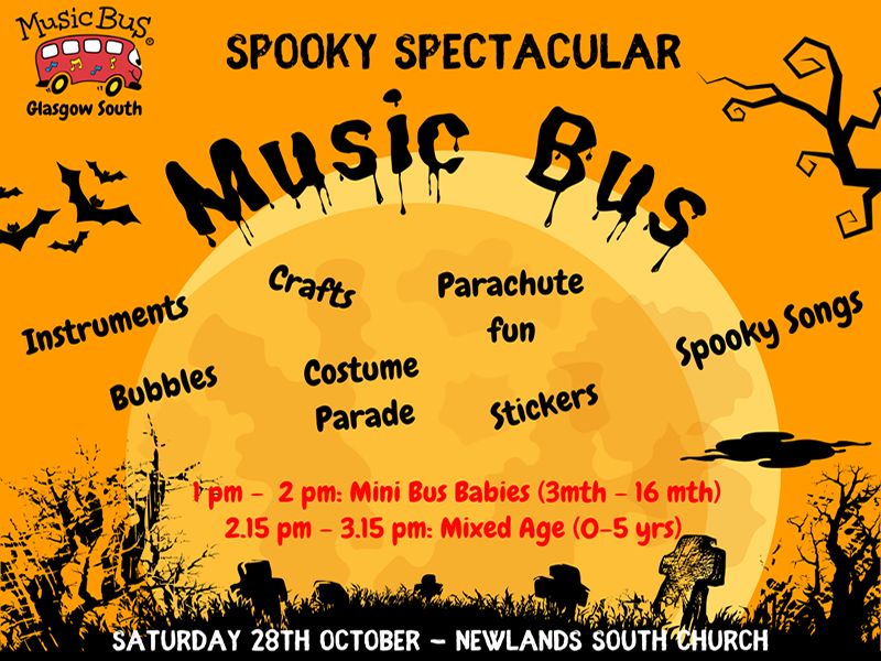 Halloween Spooky Spectacular with the Music Bus