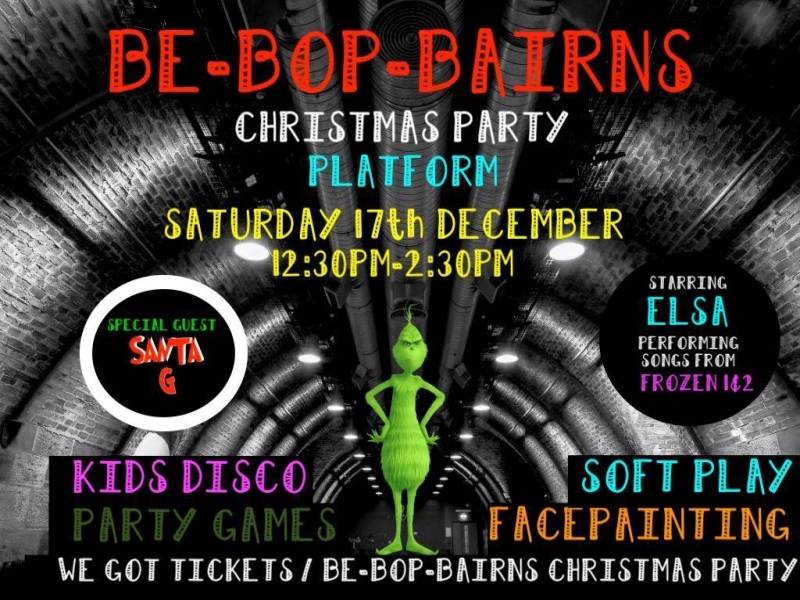 Be-Bop Bairns Christmas Party