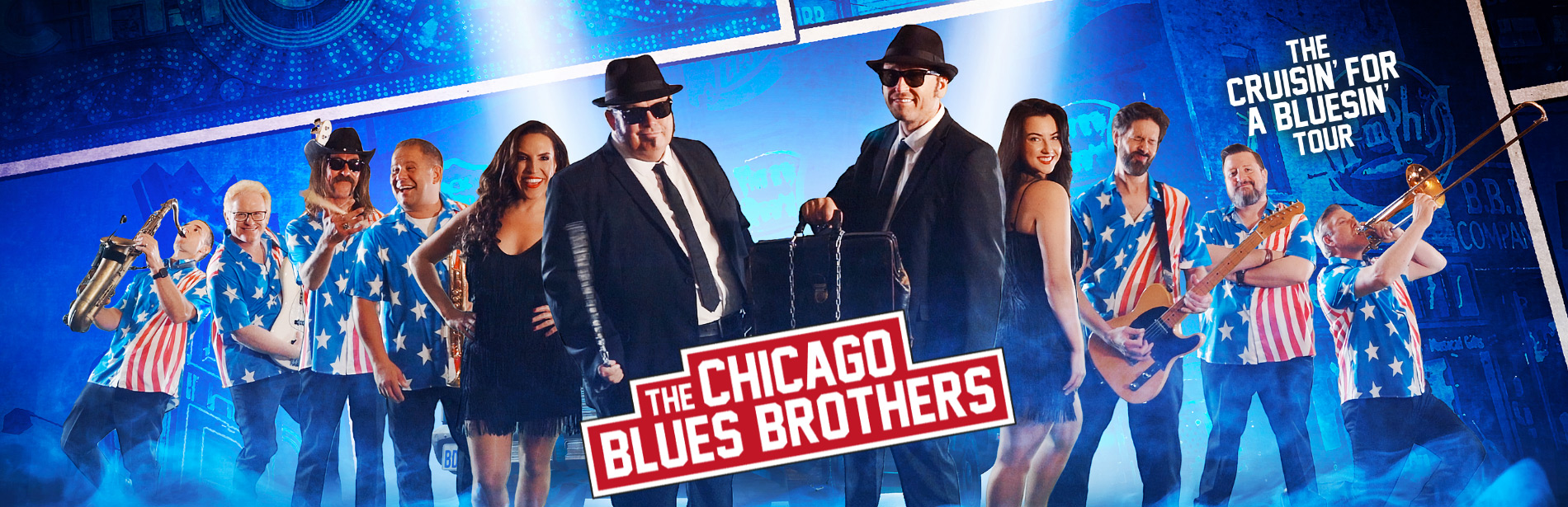 The Chicago Blues Brothers – The Cruisin For A Bluesin Tour