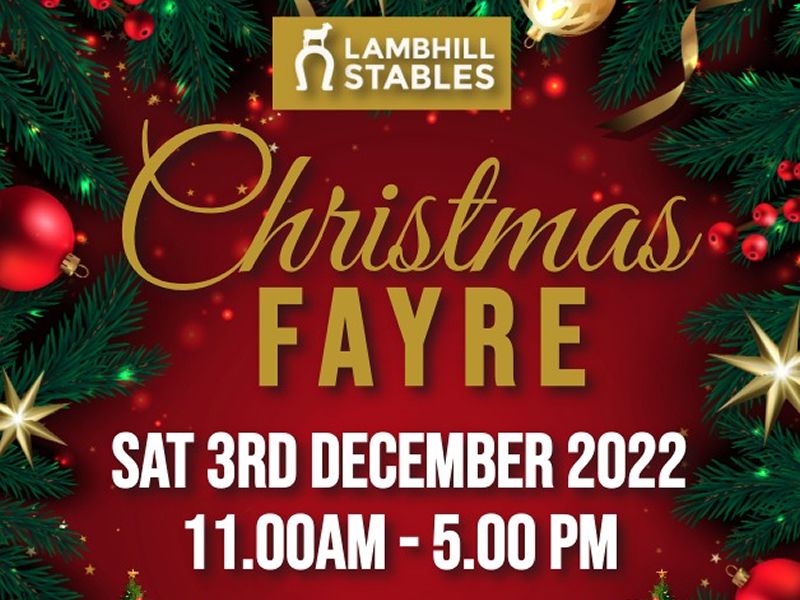 Lambhill Stables Christmas Fayre