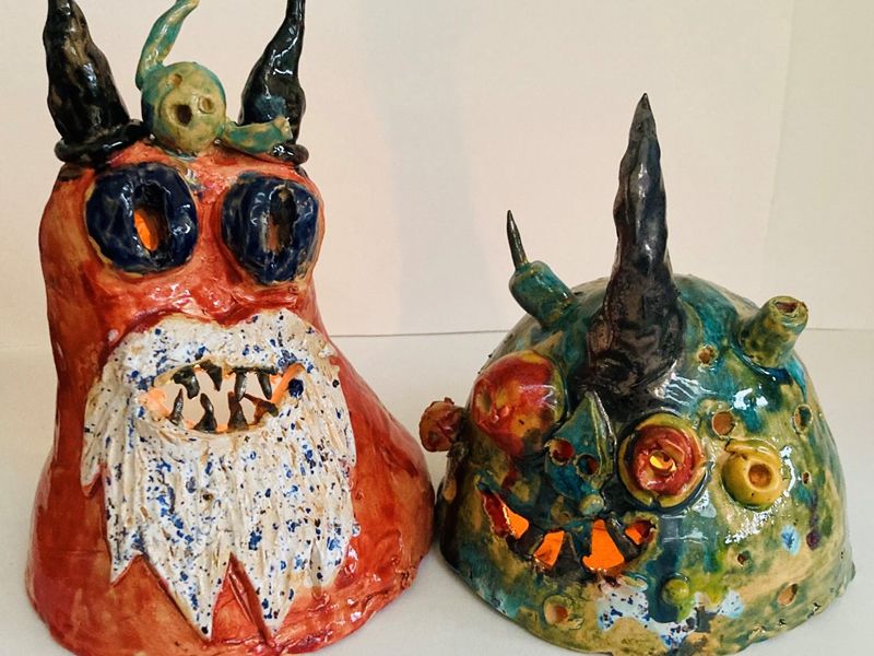 Ceramic Halloween Lanterns (Ages 8-12)