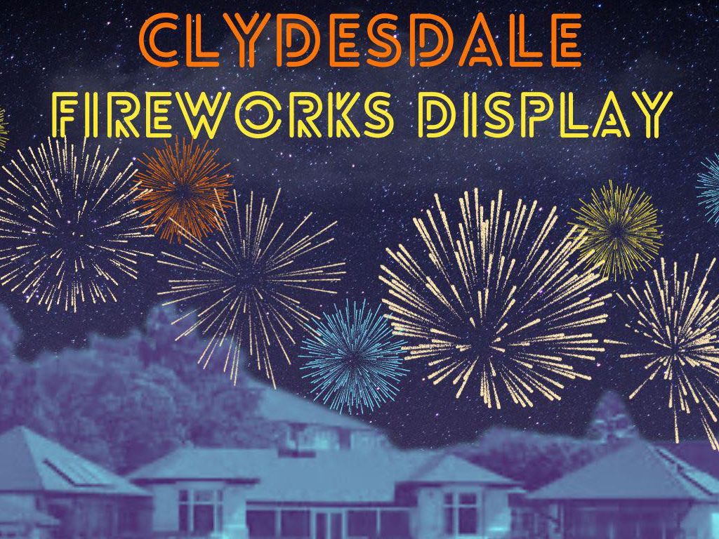 Clydesdale Fireworks Display