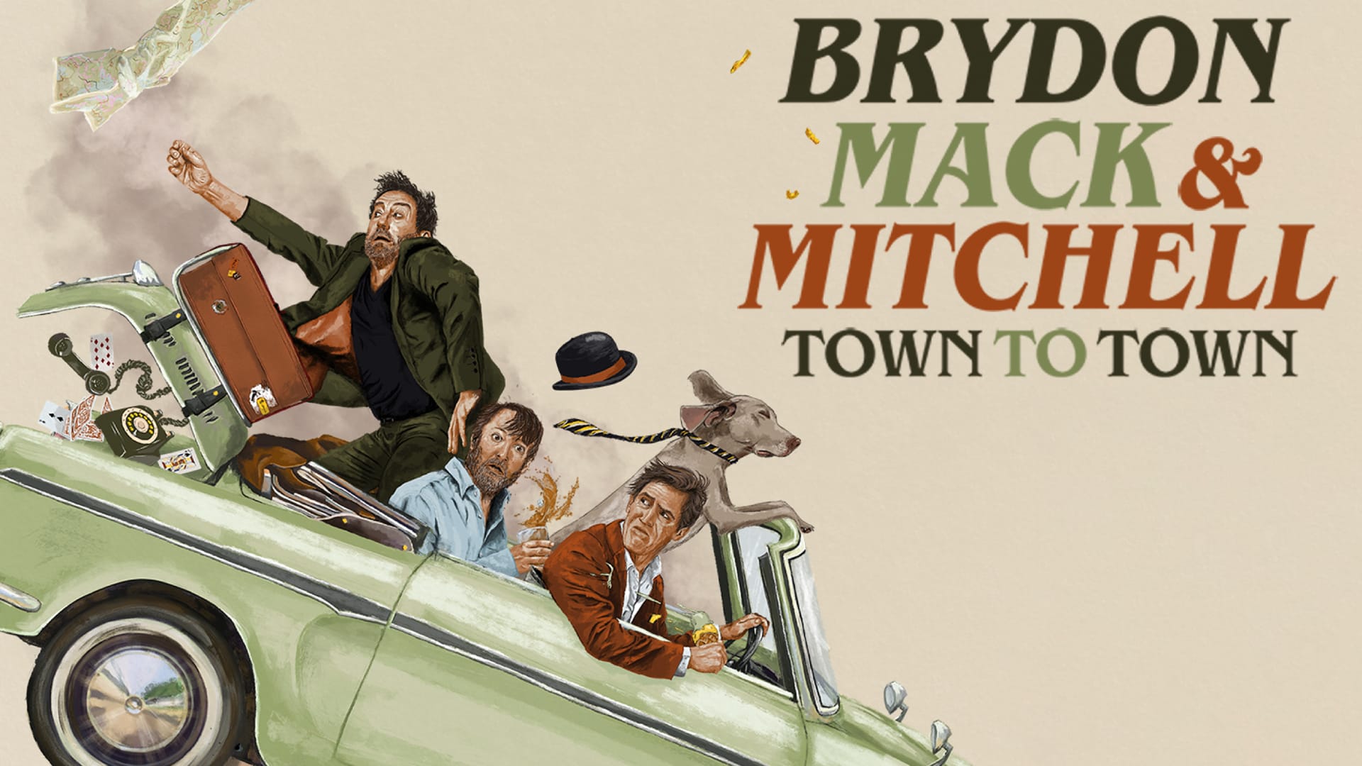Brydon, Mack and Mitchell – Town To Town
