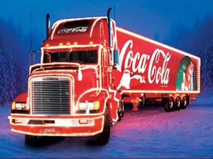 Coca Cola Truck Glasgow