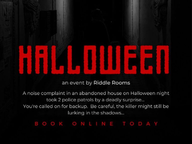 Halloween Thrill at The Riddle Rooms Our Glasgow