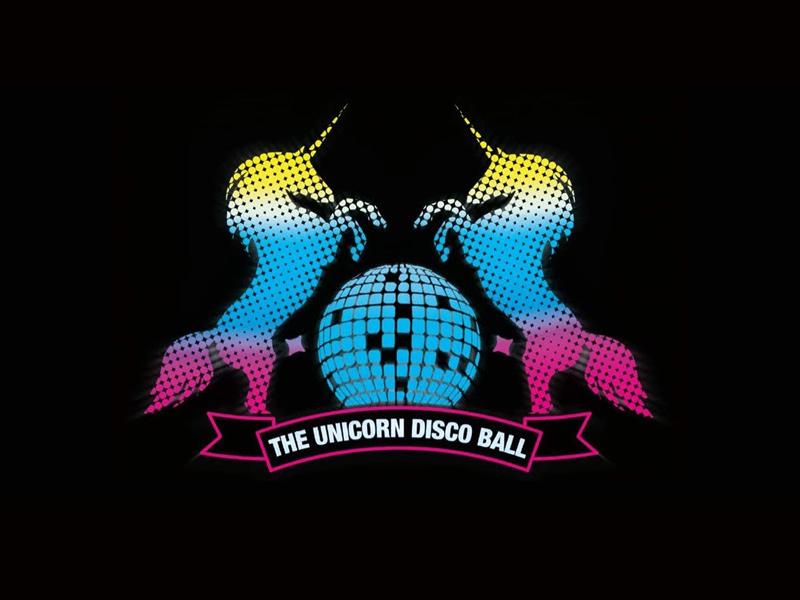 The Unicorn Christmas Disco Ball