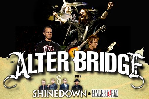 Alter Bridge, Shinedown & Halestorm