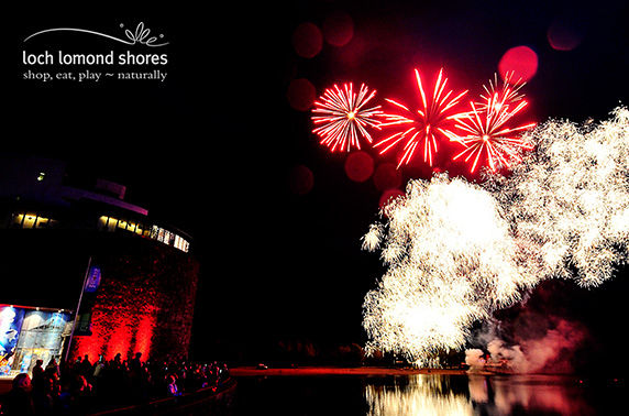 Loch Lomond Shores Festive Lights Switch On